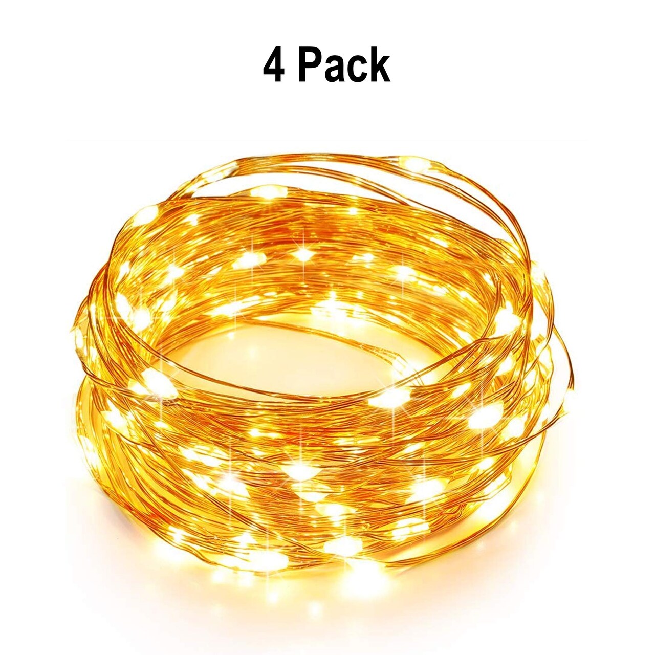 Waterproof Solar 200 LED Copper String Lights for Outdoor Decor